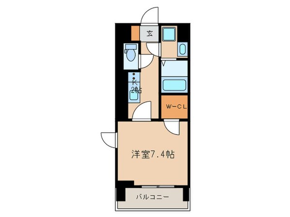 エディアン千種の物件間取画像